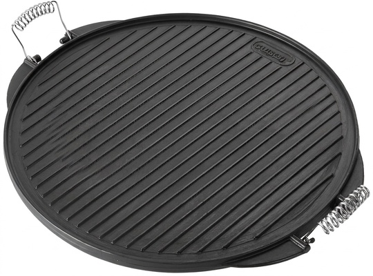 Plancha Hierro Fundido Garcima Redonda Esmaltada 32 cm