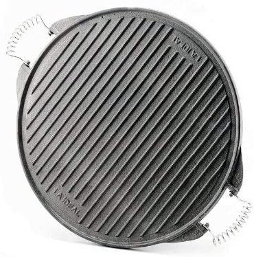 Plancha Hierro Fundido Garcima Redonda Esmaltada 65 cm