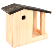 Casita y Mesa para Pajaros 2 en 1