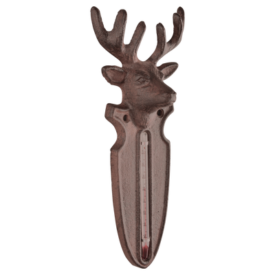 Termometro Ciervo Diseño Metal Termometro Ciervo Diseño Metal