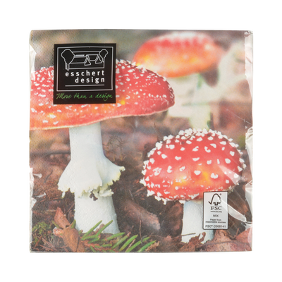 Servilletas de Papel Seta Venenosa / Hojas