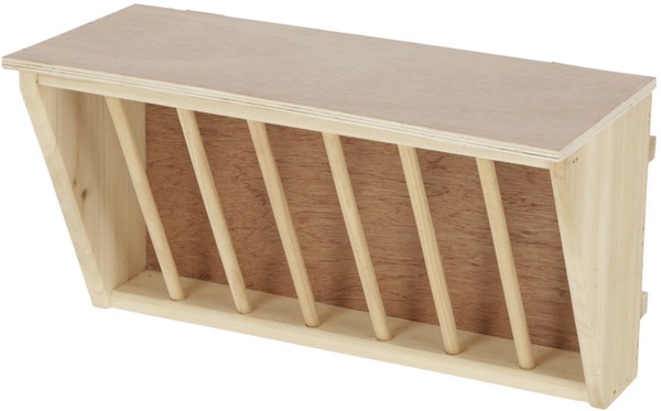 Forrajera henera con plataforma descanso 25 cm