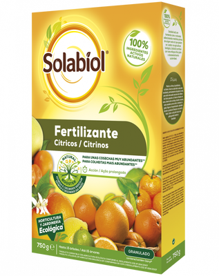 Solabiol Fertilizante Granulado para Citricos 750gr