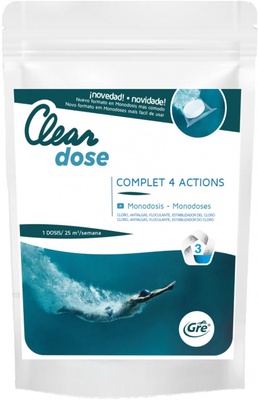Cloro 4 Acciones Monodosis 5x250gr