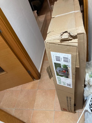 Caseta Keter Manor 6x5DD gris 226 x 152 x185 cm DA�ADA