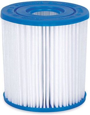 Piscina Desmontable Tubular Imitacion Ratan 305x76 cm con Depuradora