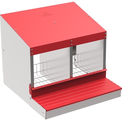 Ponedero Aves 2 Departamentos Suelo Alambre