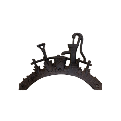 Portamanguera hierro jardin 27x14x19