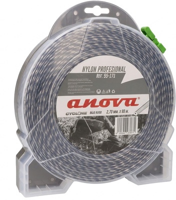 Hilo Desbrozadora Nylon Cyclone 2,7mm 60 Metros Hilo Desbrozadora Nylon Cyclone 2,7mm 60 Metros