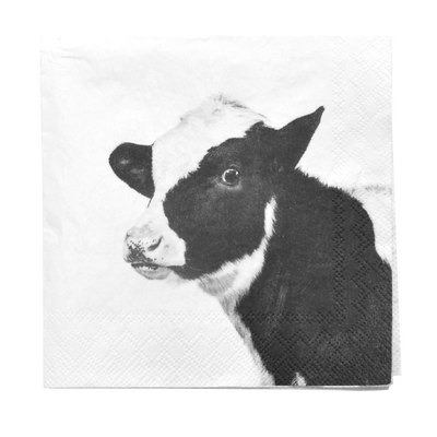 Servilletas de Papel Animales de Granja 25x25