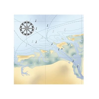 Servilletas de Papel Playa 33x33cm