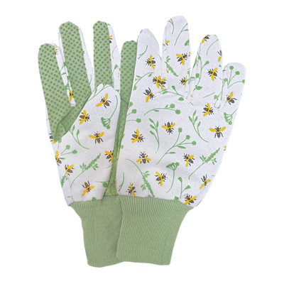 Guantes de Jardin con Estampado de Abejas