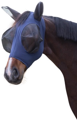 Mascara anti moscas caballos FinoStretch azul Cob