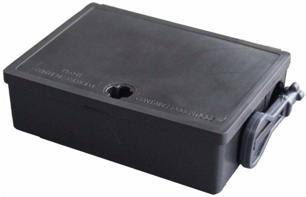 Portacebos Raticida Peque�o PK 041 Negro