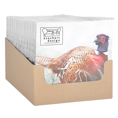 Servilletas de Faisan 33x33cm