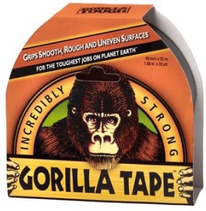 Cinta Americana Negra Gorilla 11m x 48mm Cinta Americana Negra Gorilla 11m x 48mm