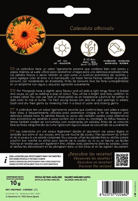 Semilla Flor Comestible Cal�ndula