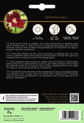 Semilla Flor Comestible Antirrino Boca de Dragon