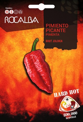 Semilla Pimiento Picante Bhut Jolokia