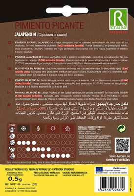 Semilla Pimiento Picante Jalape�o M