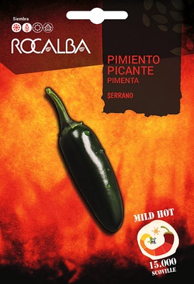 Semilla Pimiento Picante Serrano