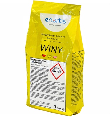 Metabisulfito De Potasio Vino Enartis Winy 1 Kg