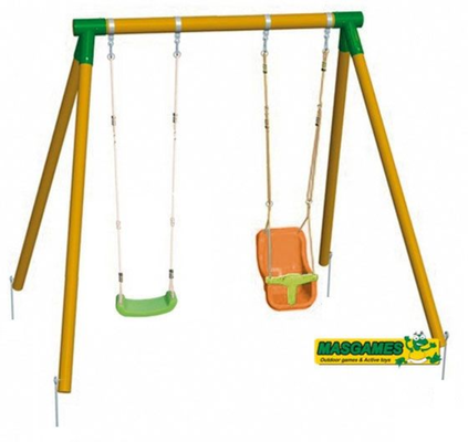 Columpio Masgames Kibo Doble con Asiento Bebe