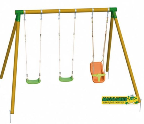 Columpio Masgames Etna Triple con Asiento Bebe