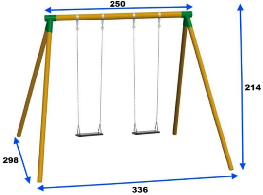 Columpio Masgames Fuji Adultos