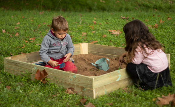 Arenero Masgames Oben Cubierta Madera L