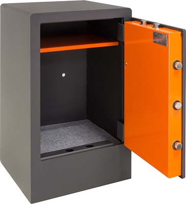 Caja Fuerte Sobreponer Plus c Zocalo 620x385x360 Electronica con Llave 68L