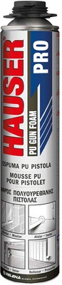 12x Espuma Poliuretano Pro Hauser 650 ml. Maquina