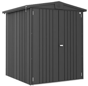 Caseta Europa de chapa de acero 172 x 156 x 196