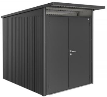 Caseta AvantGarde 180 x 220 x 218 gris oscuro con doble puerta