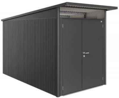 Caseta AvantGarde de chapa de acero 180 x 380 x 222 doble puerta