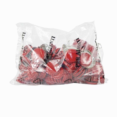 Chapas Botella Cerveza Rojo 26 mm 200 Unidades
