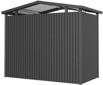 Caseta Panorama 273 x 158 x 227 gris oscuro doble puerta