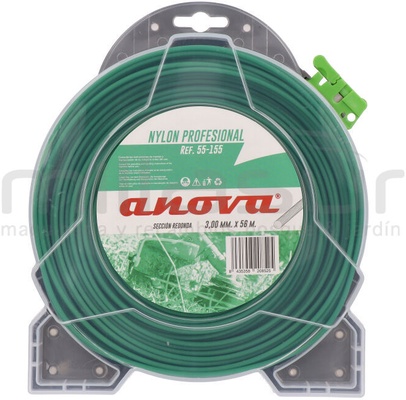 Hilo Desbrozadora Nylon Redondo 3,00 mm 56 Metros
