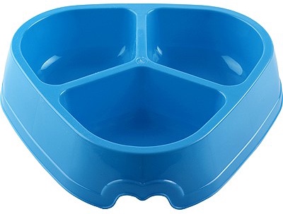 Comedero Boxer Triangular Triple 1,8 L Comedero Boxer Triangular Triple 1,8 L