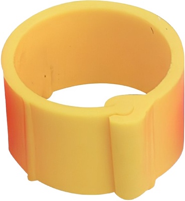 Pack 25 Anillas Clip Amarillas 8 mm