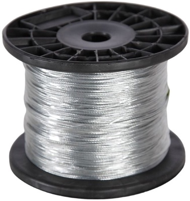 Cable Trenzado Pastor Electrico Galvanizado 250 Metros
