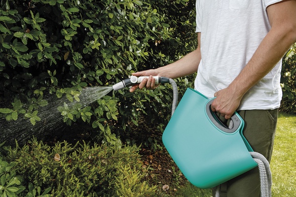 Kit Manguera Extensible Aquapop 30 mt  Azul