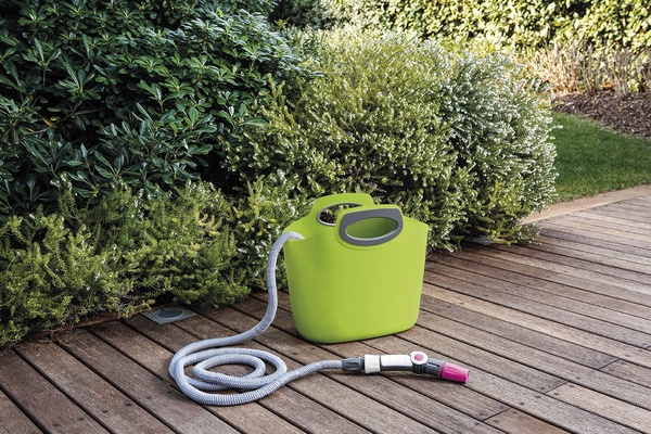 Kit Manguera Extensible Aquapop 30 mt Fucsia