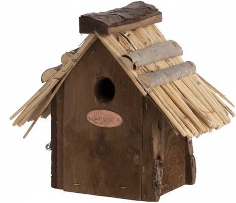 Caja Nido con Techo de Paja Caja Nido con Techo de Paja