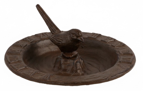 Reloj Solar y Bebedero para Pajaros Reloj Solar y Bebedero para Pajaros