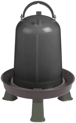 Bebedero Eco pl�stico reciclado con patas 10 litros