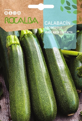 Semilla Calabacin Verde mata compacta Semilla Calabacin Verde mata compacta