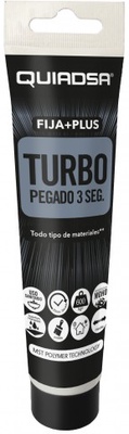 Adhesivo Fija Plus Turbo 150 ml Blanco