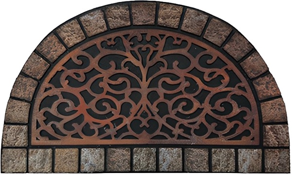 Felpudo Goma Flock Arte Rustic Stone 45x75 Felpudo Goma Flock Arte Rustic Stone 45x75