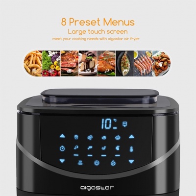 Freidora de Aire y Vaporera Aigostar 7 Litros